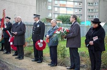 Tomasz Trafas (Polish Consul General Edinburgh) - Polish War Memorial