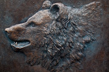 Wojtek the Bear Memorial, Edinburgh, Scotland