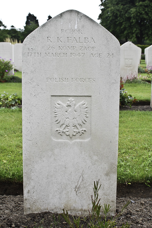 Ryszard K Falba Polish War Grave