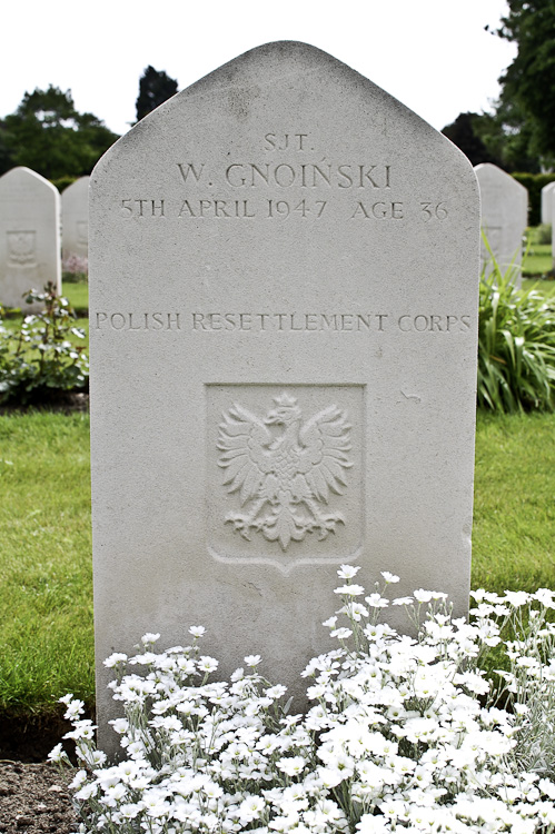 Wladislaw Gnoinski Polish War Grave