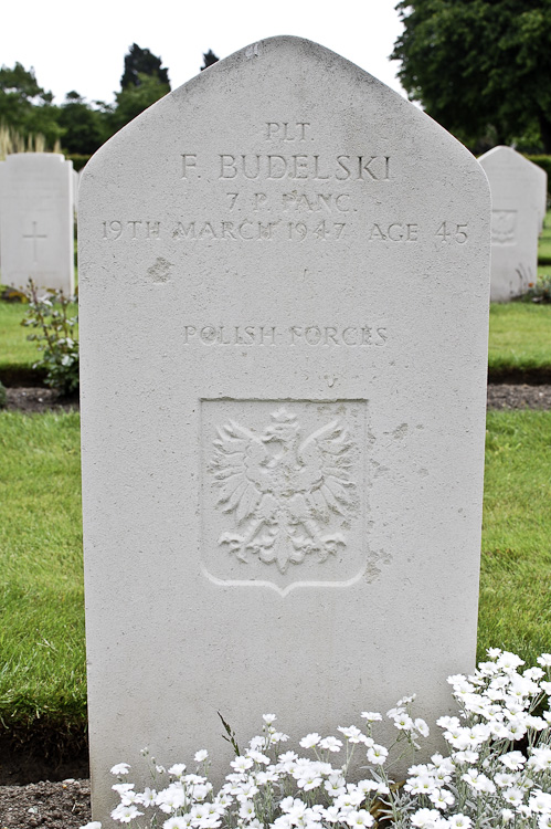 Franciszek Budelski Polish War Grave