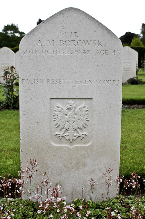 A M Borkowski Polish War Grave