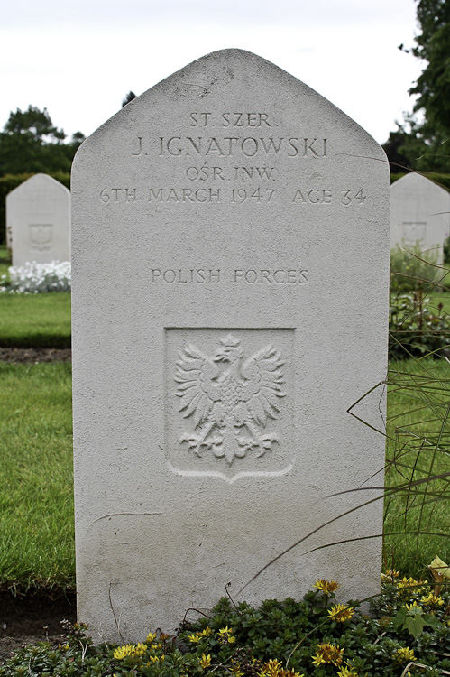 Jozef Ignatowski Polish War Grave