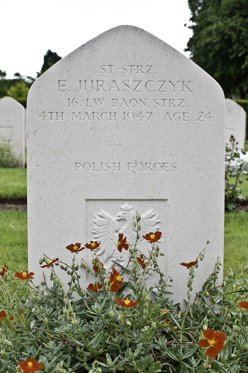 Emil Juraszczyk Polish War Grave