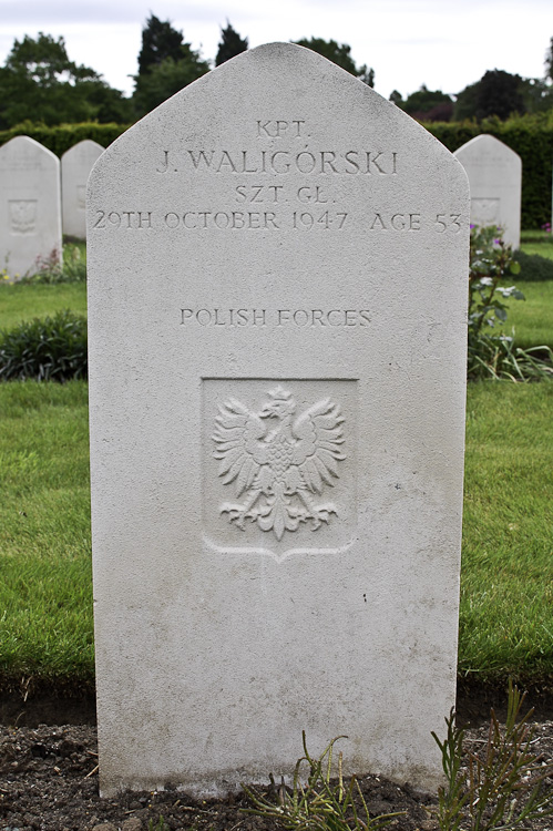 Jozef Waligorski Polish War Grave