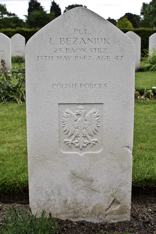 Ludwik Bezaniuk Polish War Grave