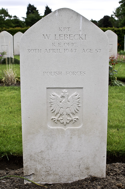 Wladyslaw Lebecki Polish War Grave