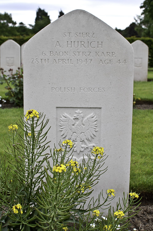 Aleksander Hurich Polish War Grave