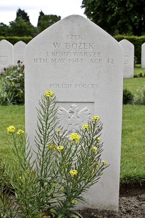 Wladyslaw Bozek Polish War Grave