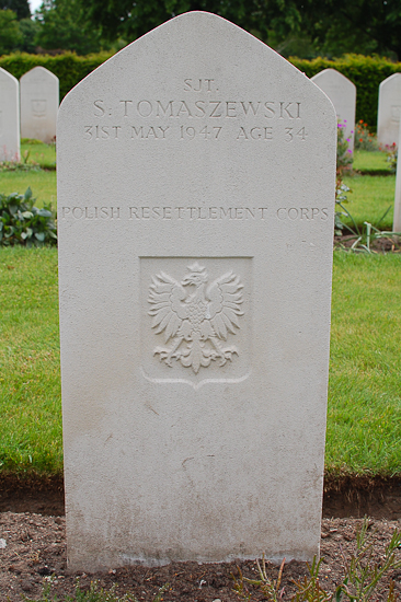 Stanislaw Tomaszewski Polish War Grave