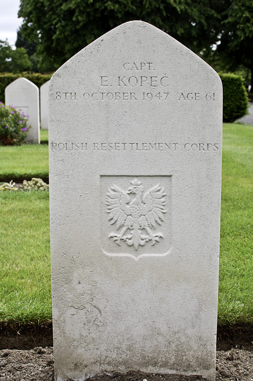 Eugeniusz Kopec Polish War Grave