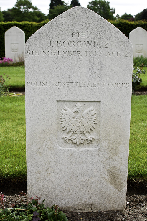 Jerzy Borowicz Polish War Grave