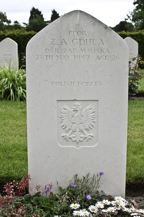 Zygmunt A Gdula Polish War Grave