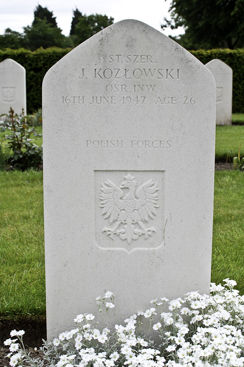 Jozef Kozlowski Polish War Grave