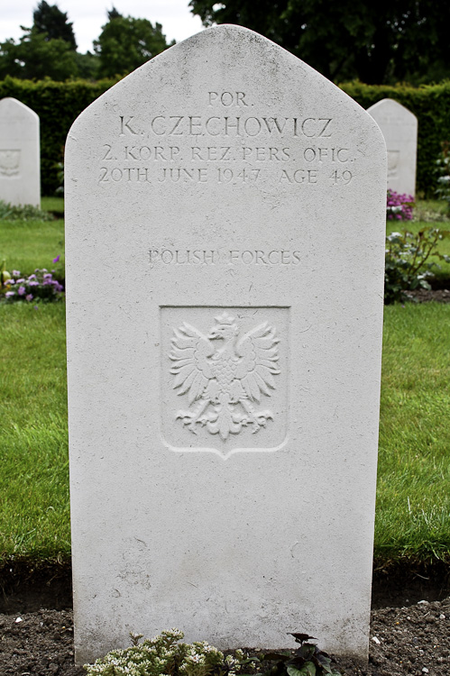 Kazimierz Czechowicz Polish War Grave