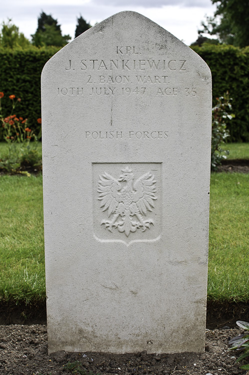 Jan Stankiewicz Polish War Grave