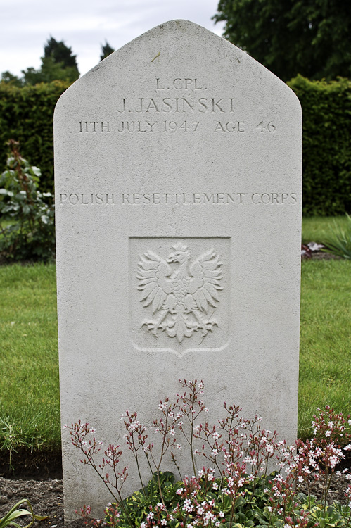 Jozef Jasinski Polish War Grave