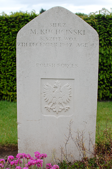 Mieczyslaw Kuchcinski Polish War Grave