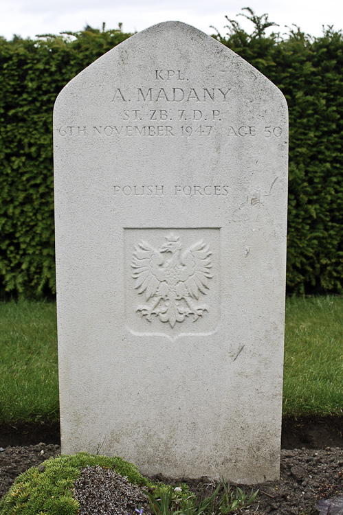 Antoni Madany Polish War Grave