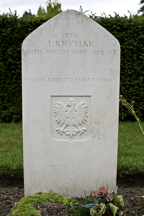 Jan Krysiak Polish War Grave