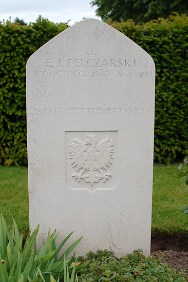 Eugeniusz J Pelczarksi Polish War Grave
