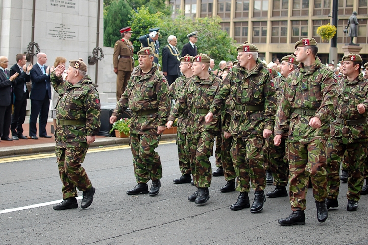 Military Parade - Armed Forces Day 2011 Glasgow