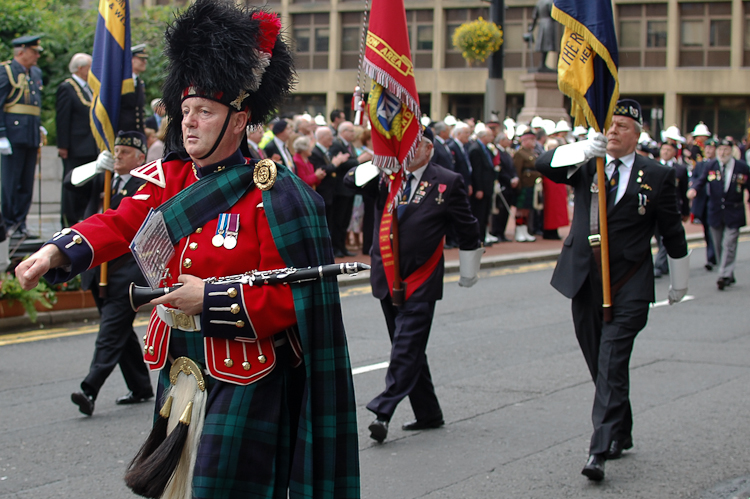 Military Bandsman - Armed Forces Day 2011 Glasgow