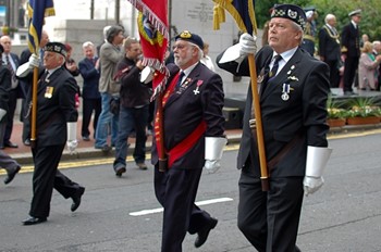 Military Standards - Armed Forces Day 2011 Glasgow