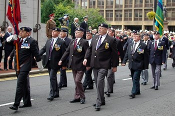 Military Parade 2011, George Square, Glasgow