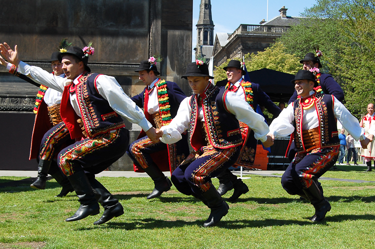 Mazury Dance Company, Polish Day, Edinburgh 2011