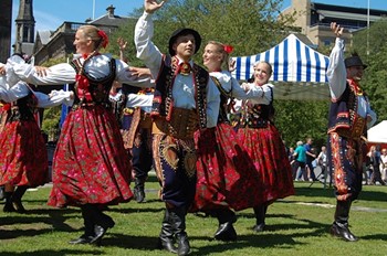 Polish Mazury Folk Dance Company - Polish Day, Edinburgh 2011