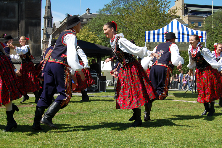 Mazury Dance Company, Polish Day, Edinburgh 2011