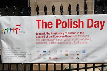 Polish Day in Edinburgh, Scotland - 2 July 2011