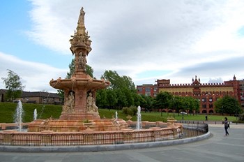 Doulton Fountain, Glasgow Green, Scotland