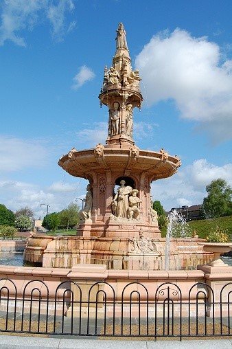 Doulton Fountain, Glasgow Green, Scotland