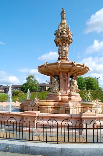 Doulton Fountain, Glasgow Green, Scotland