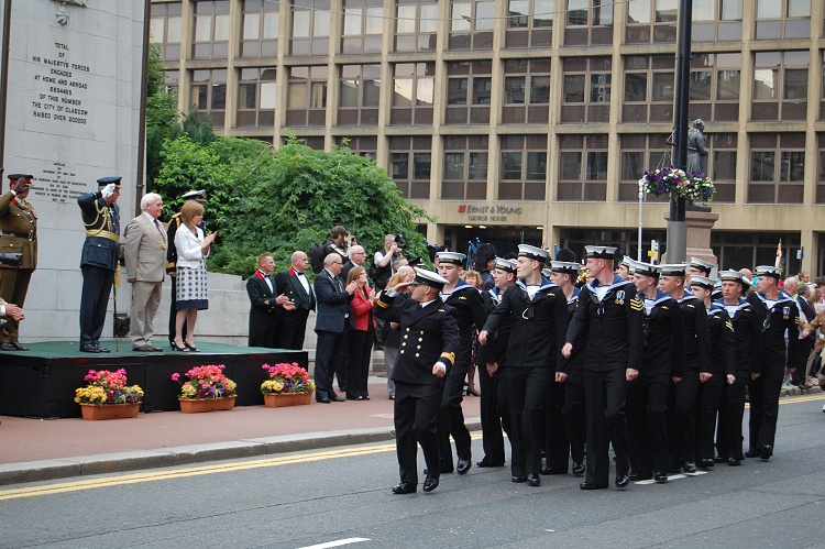 The Navy, Armed Forces Day 2010, George Square, Glasgow