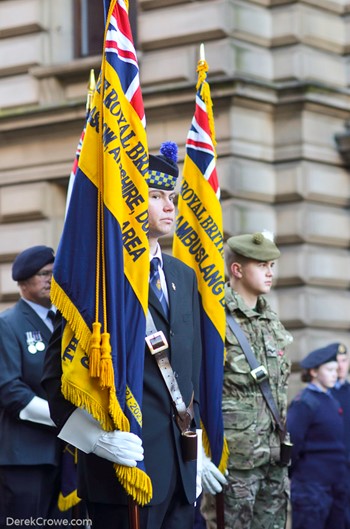 Royal British Legion Remembrance Sunday Glasgow 2023