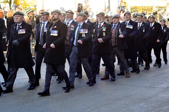 Royal Scots Dragoon Guards Veterans Remembrance Sunday Glasgow 2023
