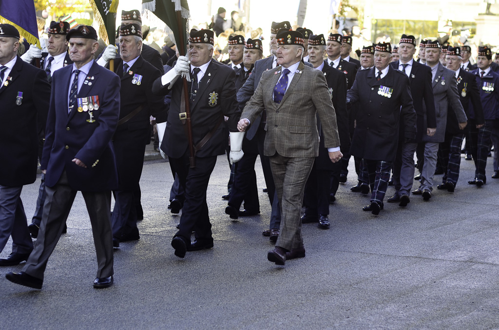 Veterans Remembrance Sunday Glasgow 2023