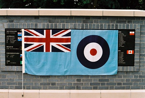 Airmen Memorial Wall, RAF Grangemouth, Scotland