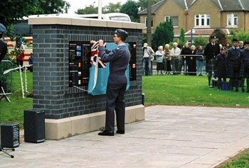 Airmen Memorial Wall - 1333 (Grangemouth) Squadron Air Training Corps (ATC) - RAF Grangemouth