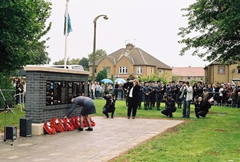 Poland Airmen Memorial, 1333 (Grangemouth) Squadron Air Training Corps (ATC), RAF Grangemouth