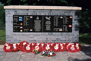 Airmen Memorial Wall, RAF Grangemouth, Scotland
