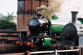 Steam Engines - 246 Morayshire LNER + 419 Caledonian, Bo'ness and Kinneil Railway