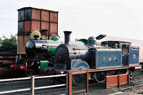 Steam Engines - 246 Morayshire LNER + 419 Caledonian, Bo'ness and Kinneil Railway