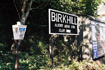Birkhill Station Sign - Clay Mine - Bo'ness and Kinneil Railway