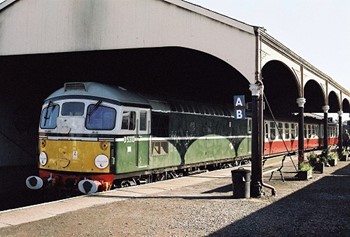 D5310 (Class 26 Diesel) Bo'ness Station, Bo'ness and Kinneil Railway