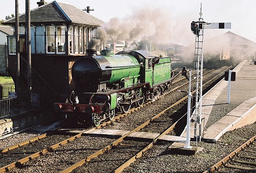 No.246 Morayshire LNER Steam Engine, Bo'ness and Kinneil Railway