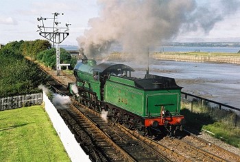 No.246 Morayshire LNER Steam Engine, Bo'ness and Kinneil Railway